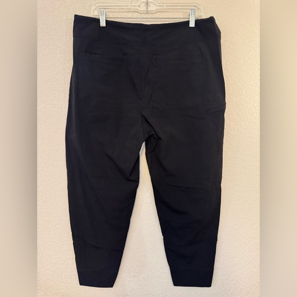 Athleta Trekkie North Black joggers sz 14 - Picture 2 of 6